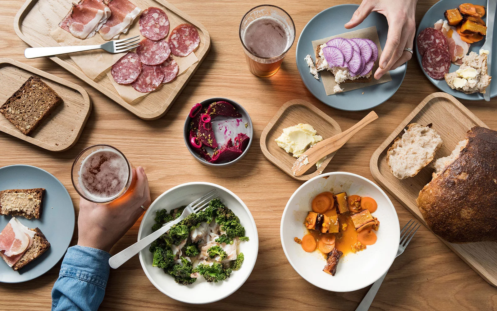 Kochen, Brennen und Braten