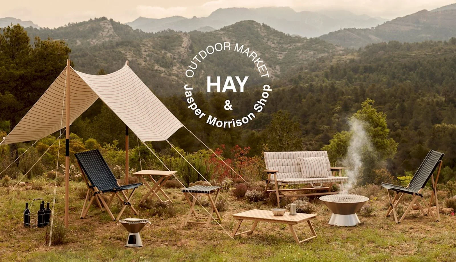 Kolekcja Outdoor Market HAY - funkcjonalny design od Jasper Morrison